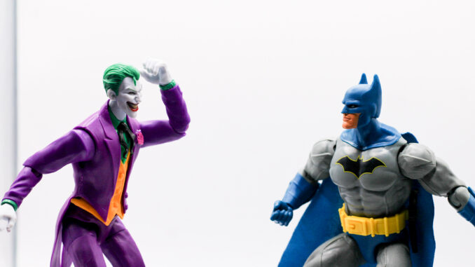 mattel batman and joker duo