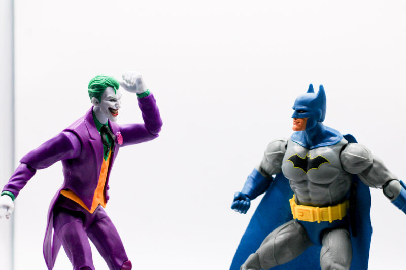 mattel batman and joker duo
