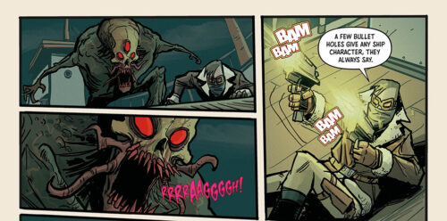 Kraken fights for humanity