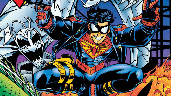 SPIDERBOY BANNER Spider-Boy hits the shops once more