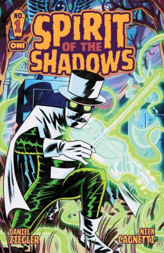 Post-modern riff on the Phantom of the Opera