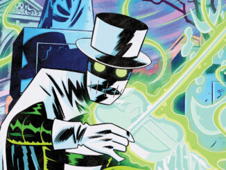 Post-modern riff on the Phantom of the Opera