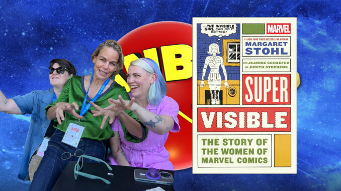 Super Visible banner The Women of Marvel are super visible