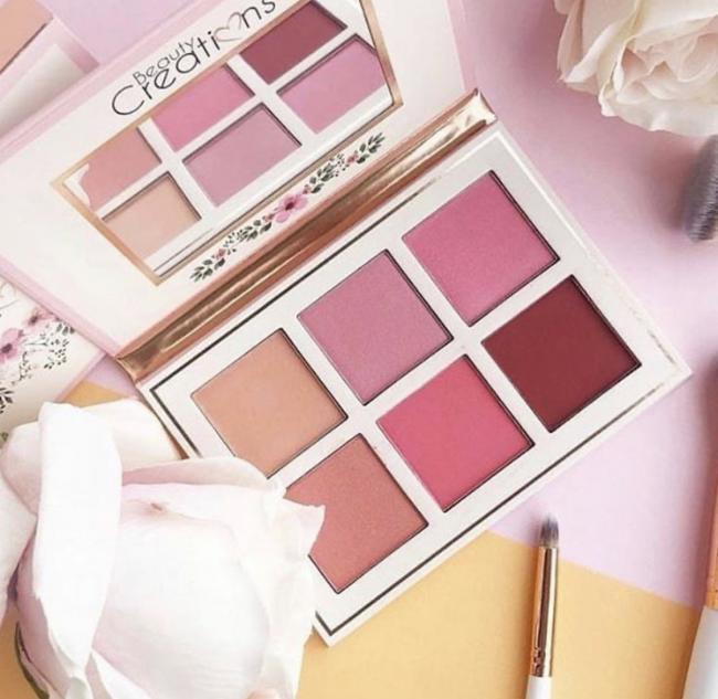 floral bloom blush beauty creations