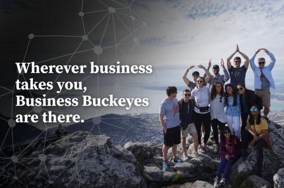 Wherever business takes you, Business Buckeyes are there.