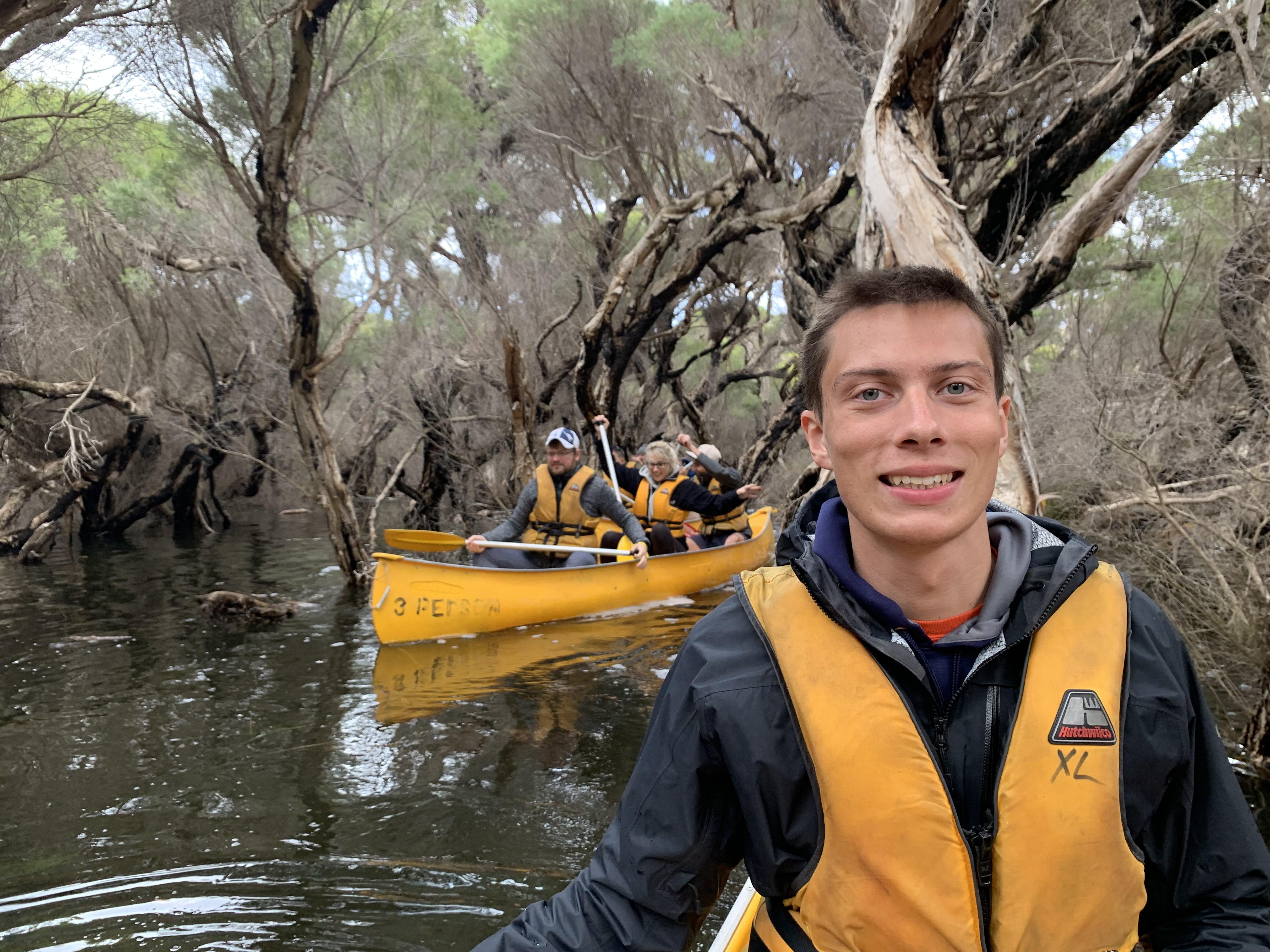 Me Canoeing on the Margaret River