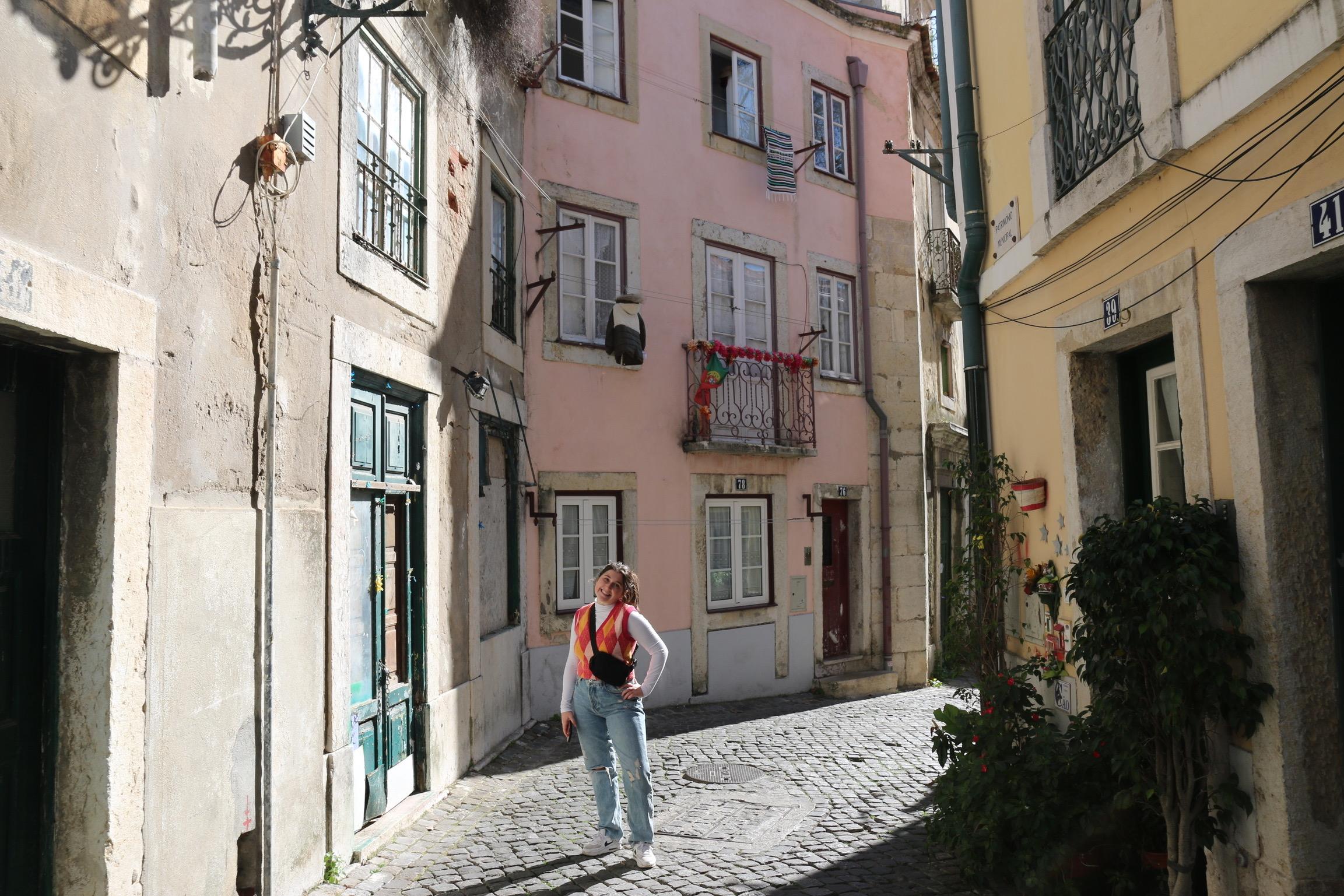 Walking Along the Streets of Lisbon