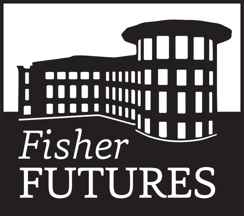 Fisher Future logo with Mason Hall 