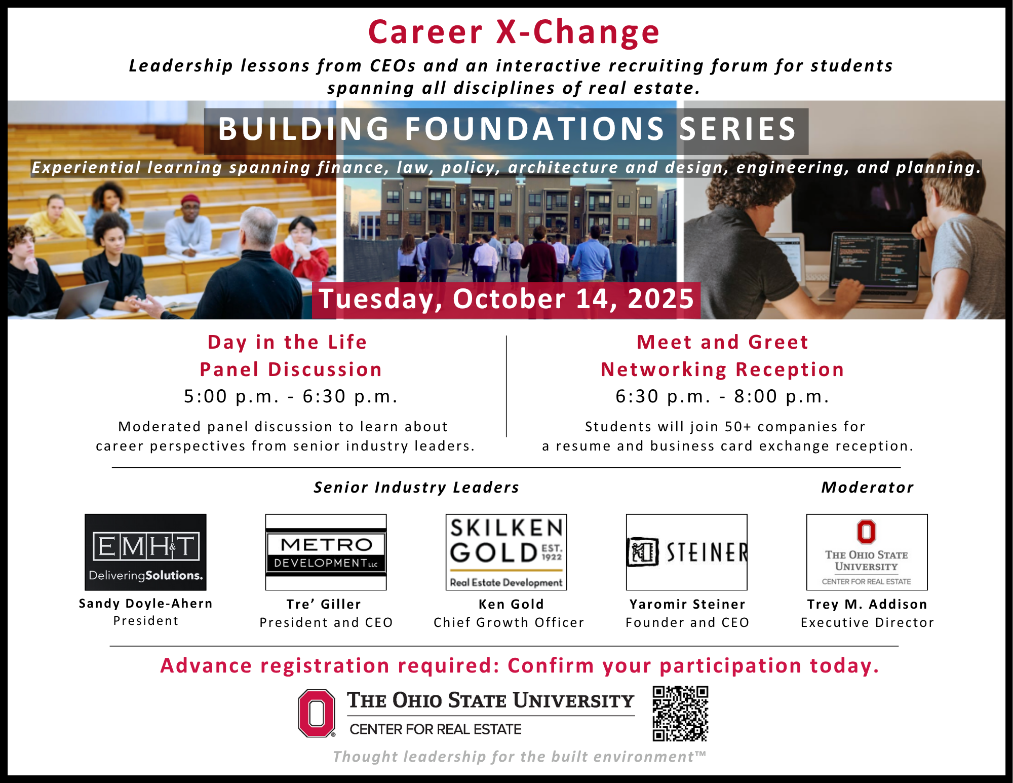 Career X-Change Overview (with panelists)