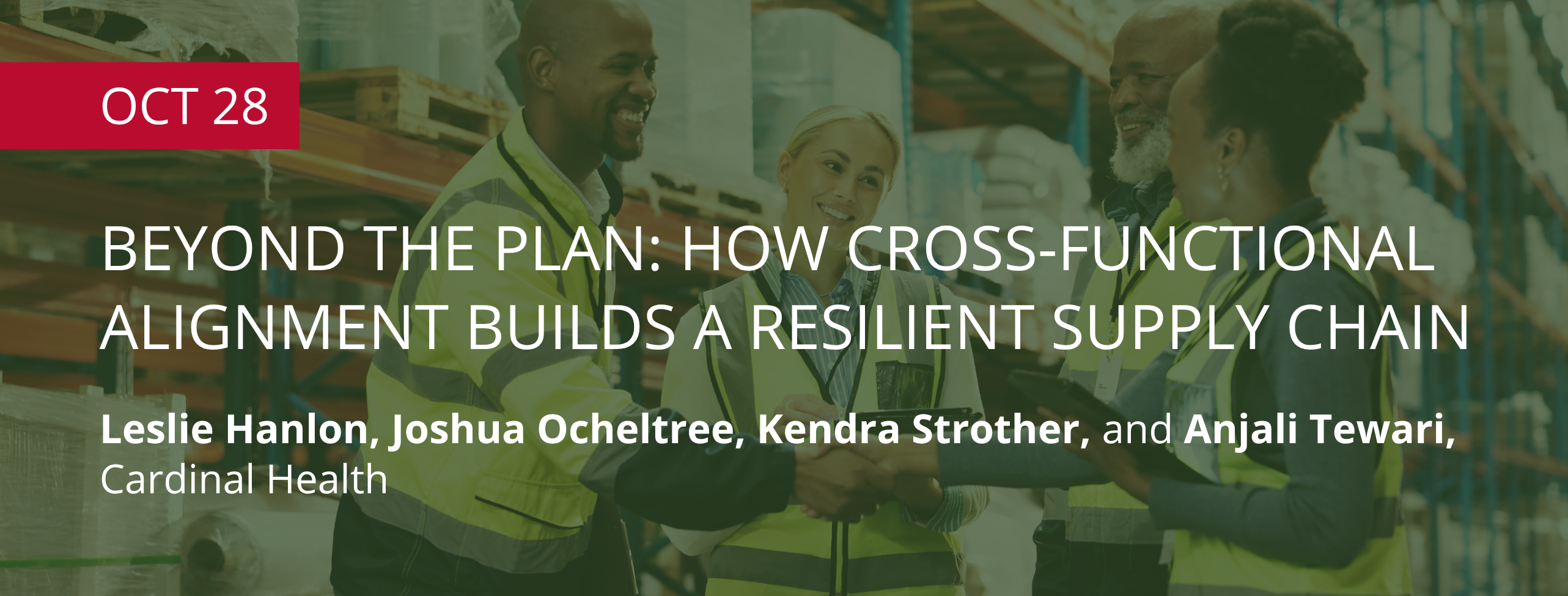 Beyond the Plan: How Cross-Functional Alignment Builds a Resilient Supply Chain