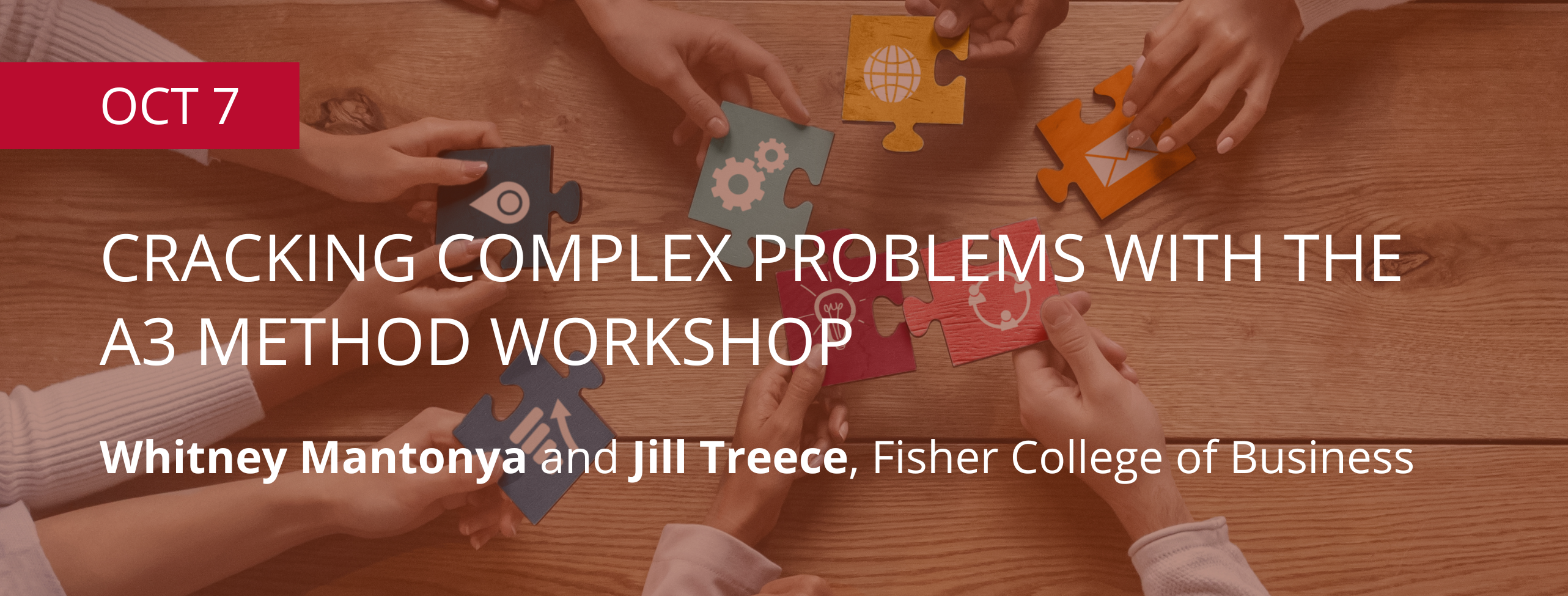 Cracking Complex Problems with the A3 Method Workshop