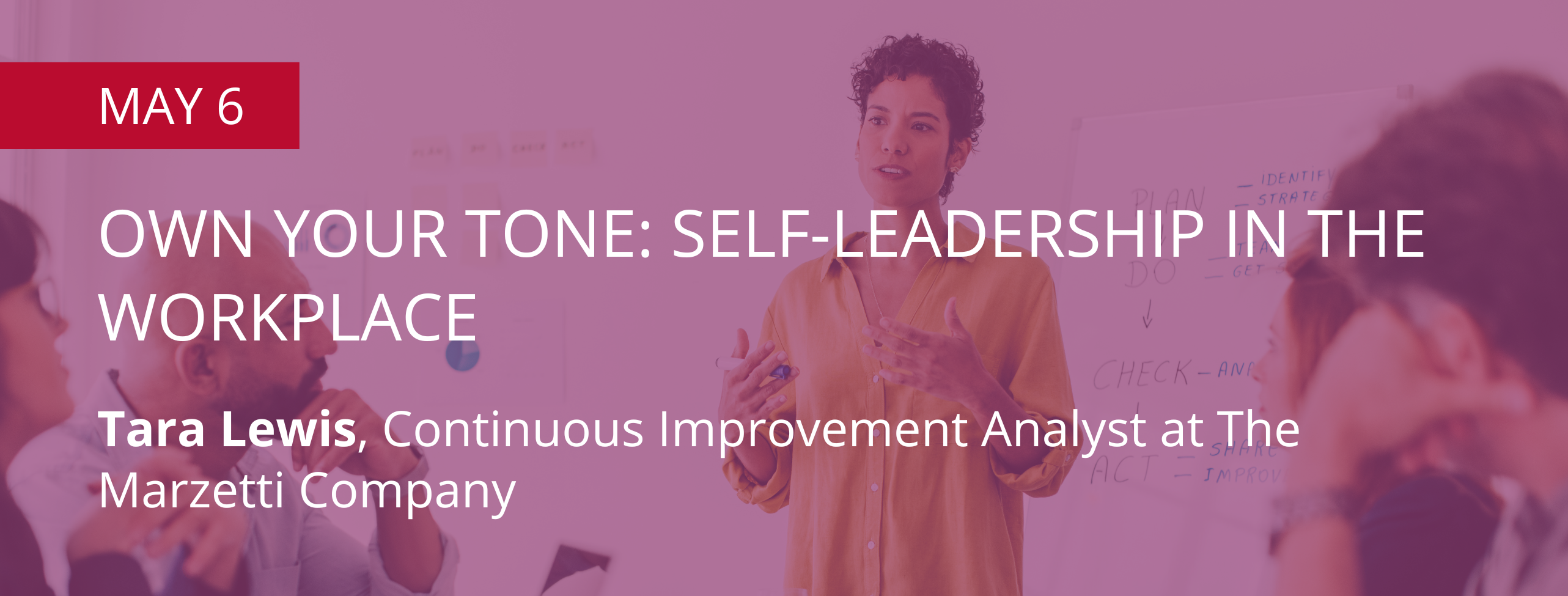 Own Your Tone: Self-Leadership in the Workplace Banner