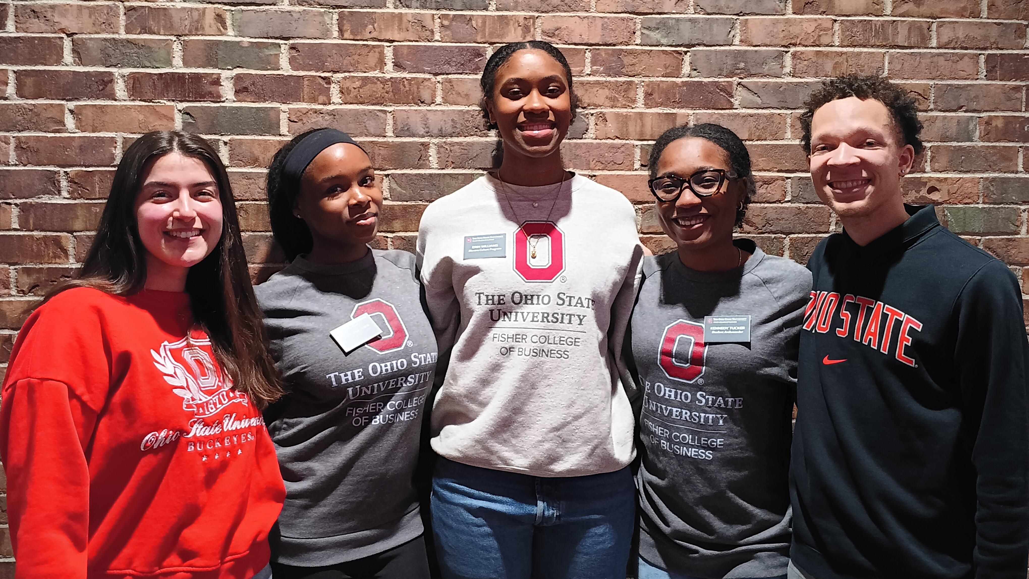 Fisher student participants in the Rising Leaders program