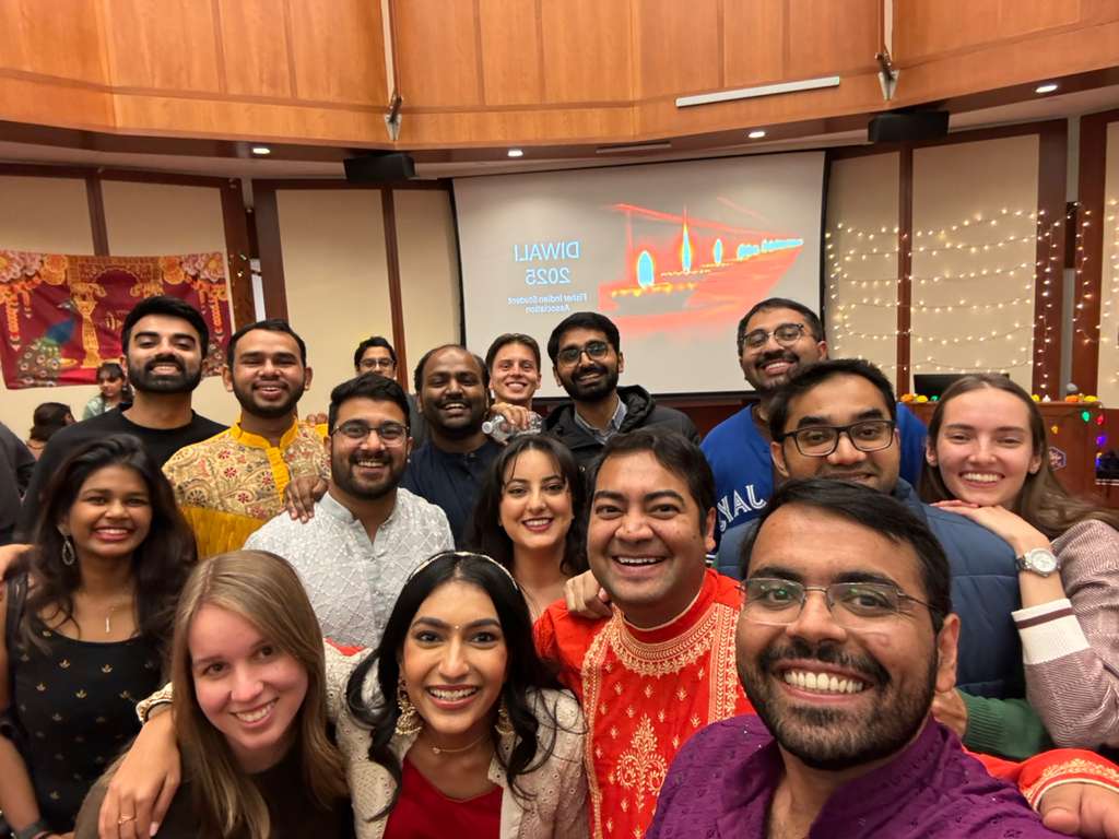 First Full time MBA cohort attending Diwali