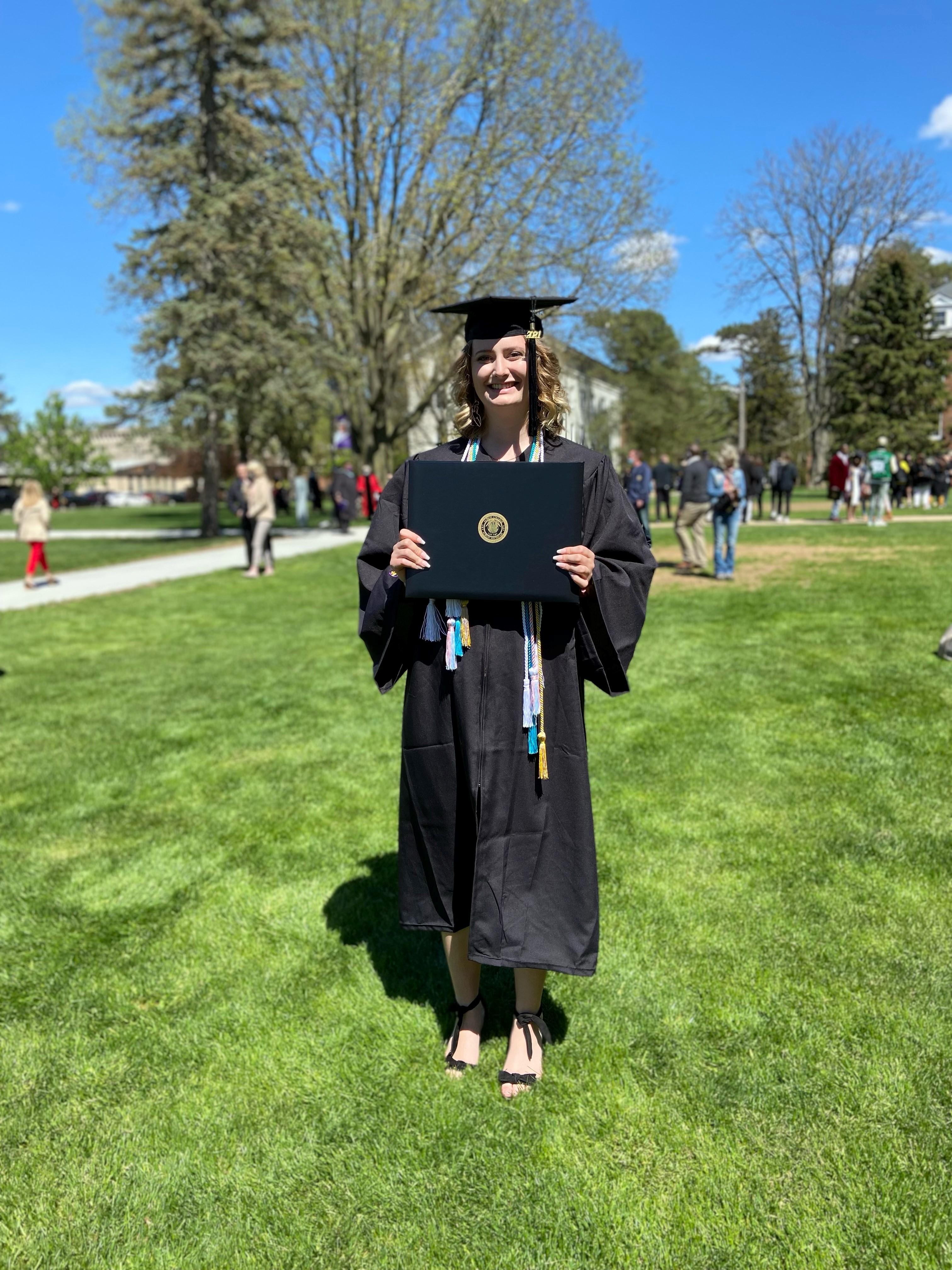 Kate Seifert Albion College Graduation Photo
