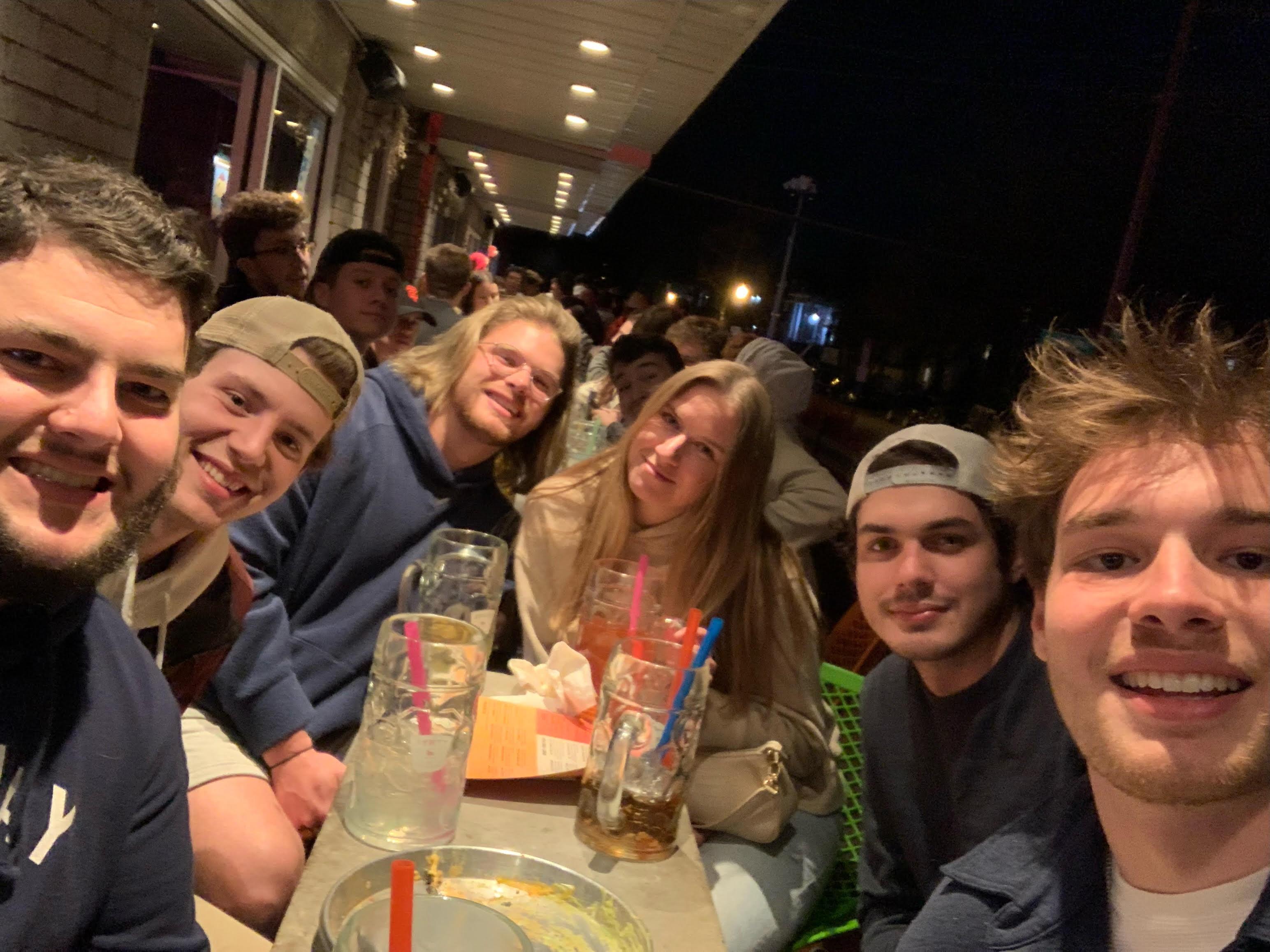 Food and Friends at Ethyl and Tank in Columbus 