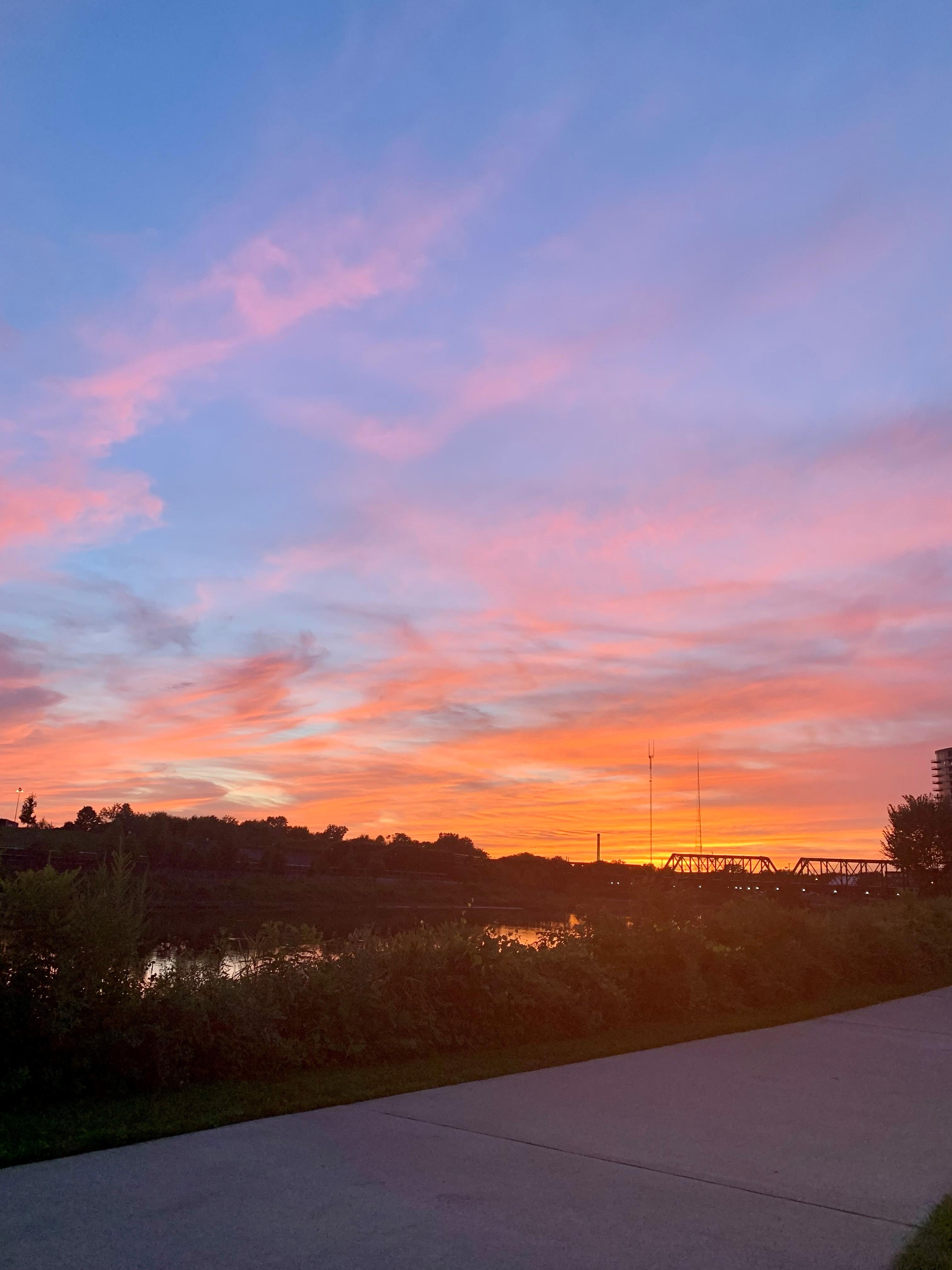 Downtown Columbus Sunset