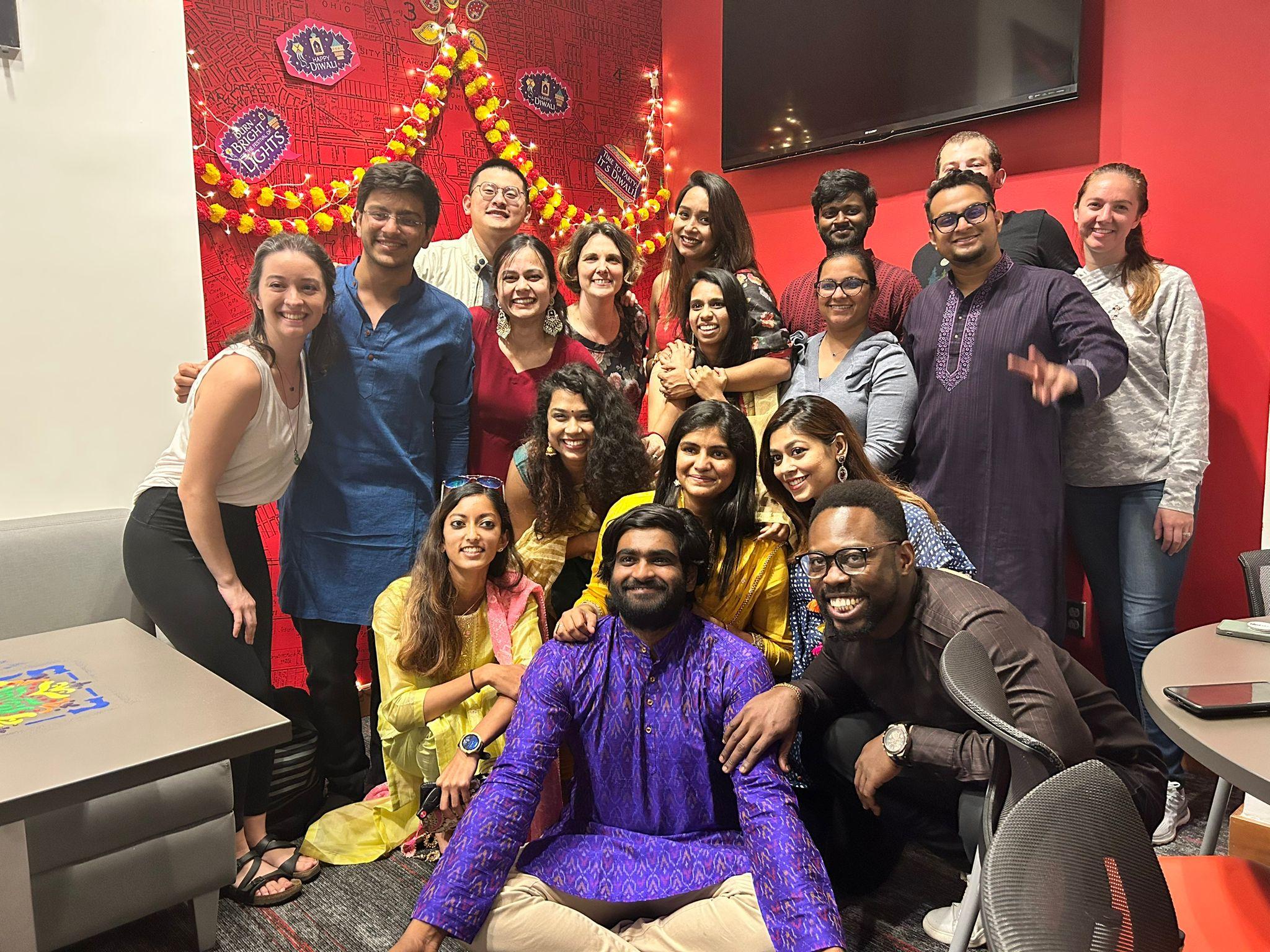 Class, get-together, Diwali, festival