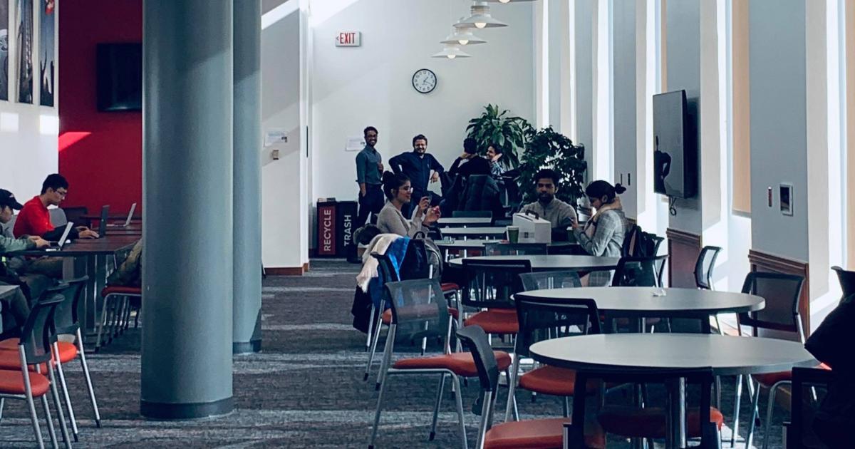 Graduate Student Lounge in Gerlach Hall