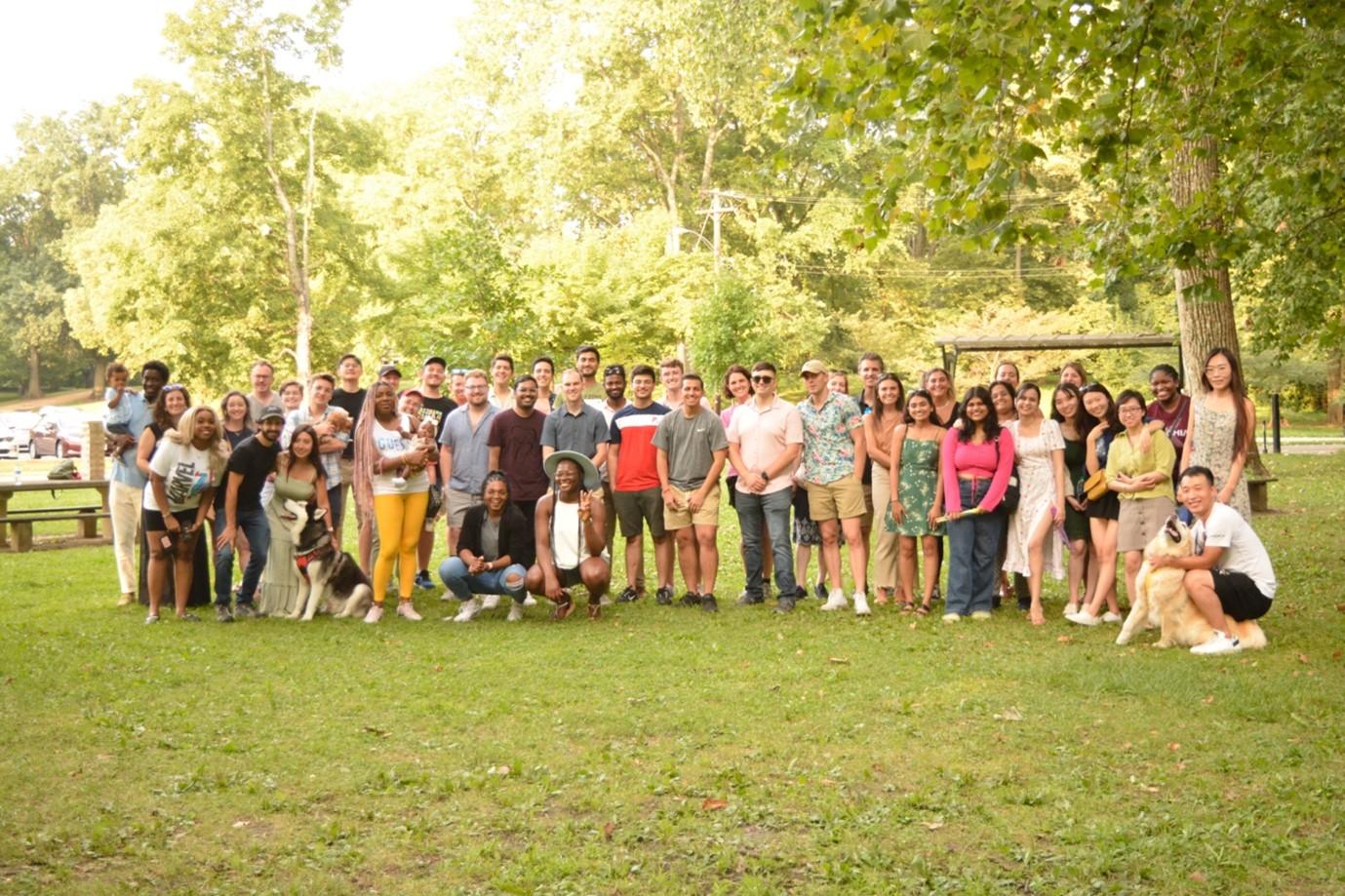 MBA Picnic at Columbus' Park of Roses