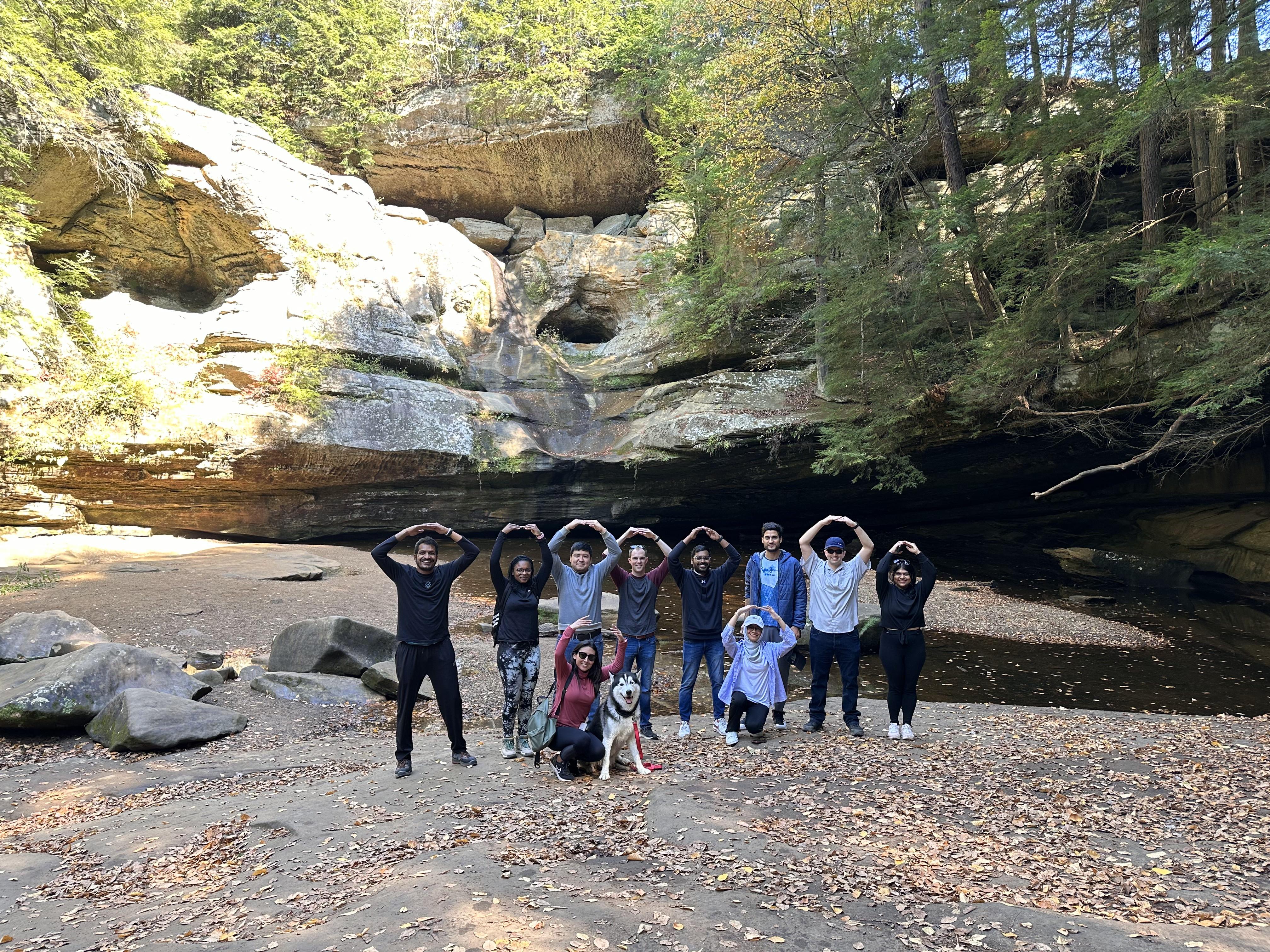 The team at Hocking Hills