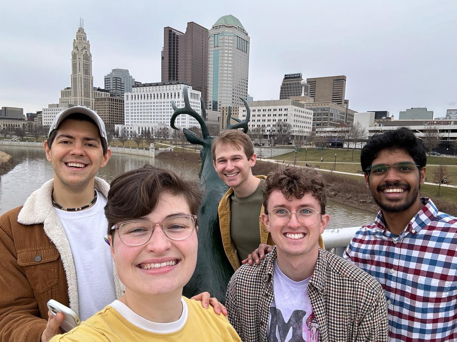 MBA Students enjoying Columbus