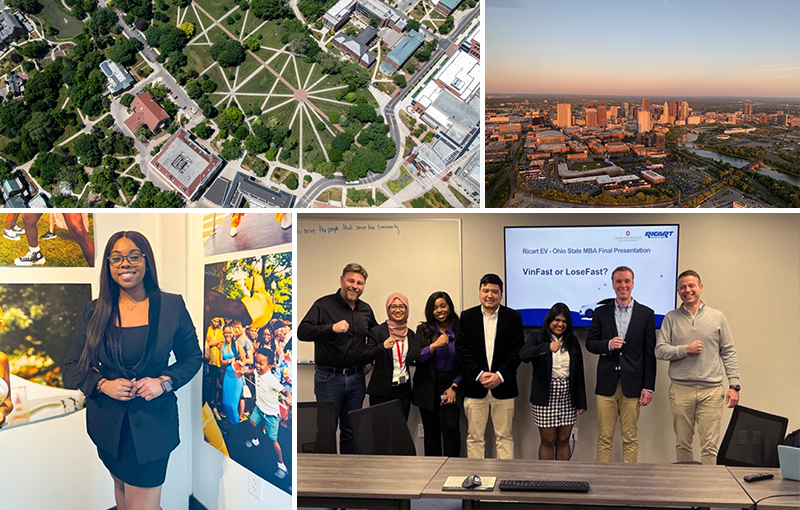 Ezichi MBA presentations and campus experience