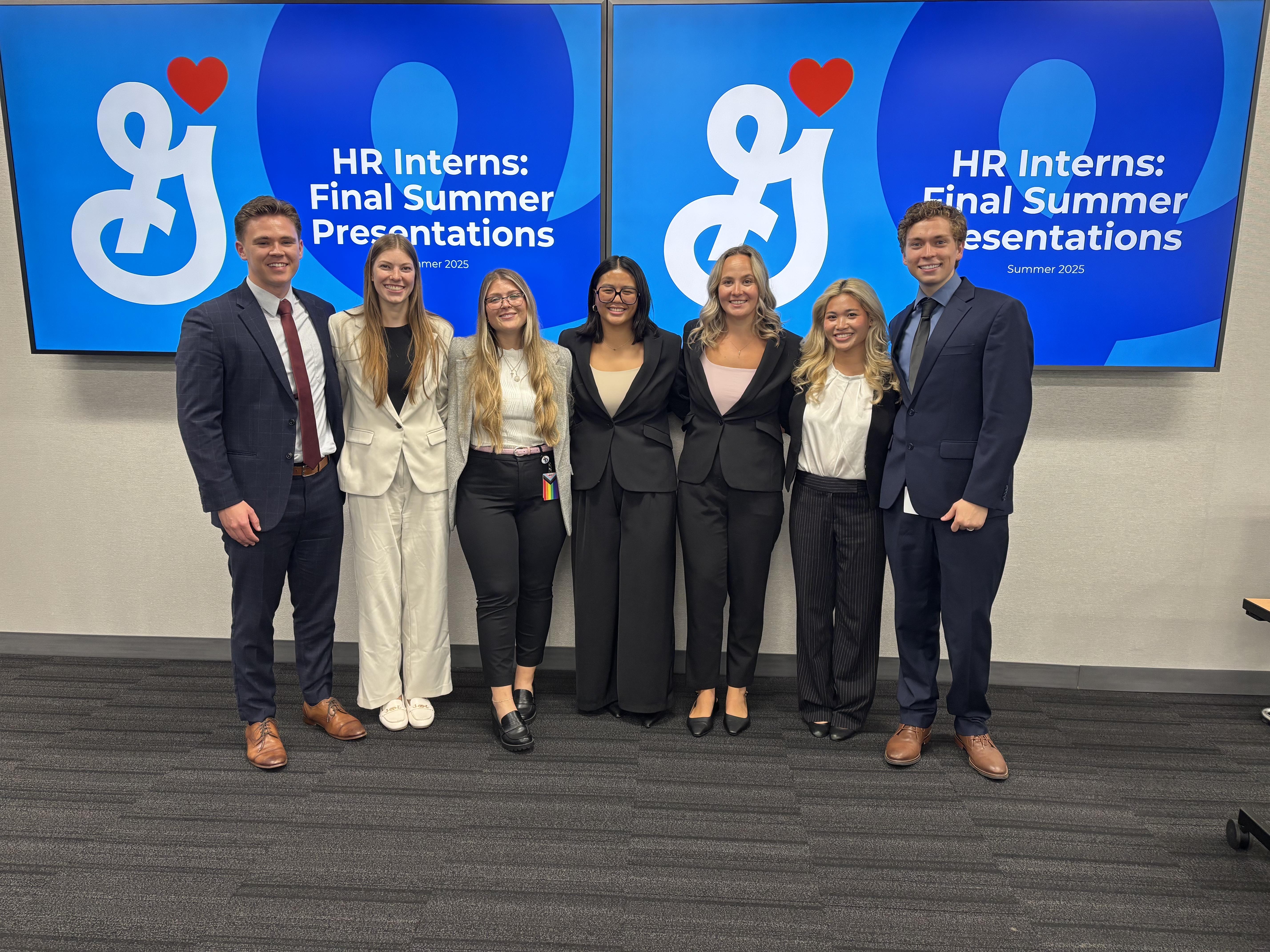 2025 GMI HRBA Interns before the Final Presentation