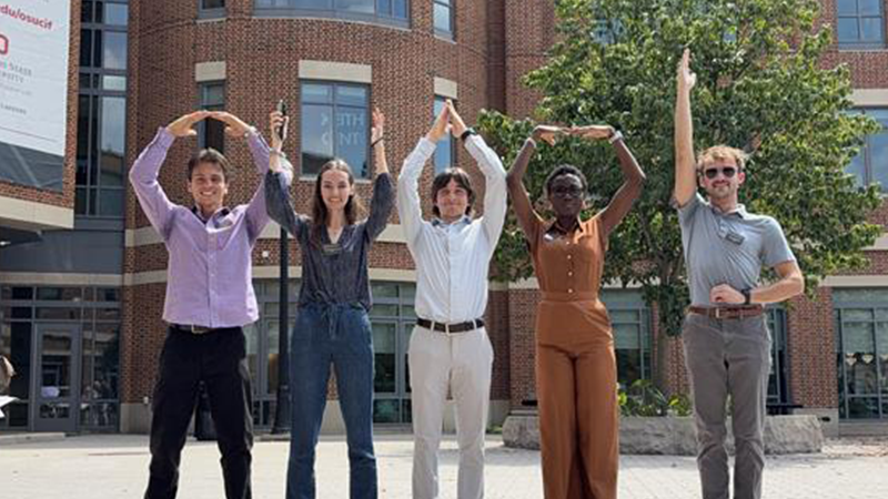 My Core Team and I during one of our Pre-Term Exercises