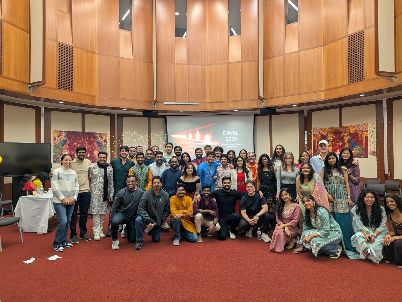 All students attending diwali 