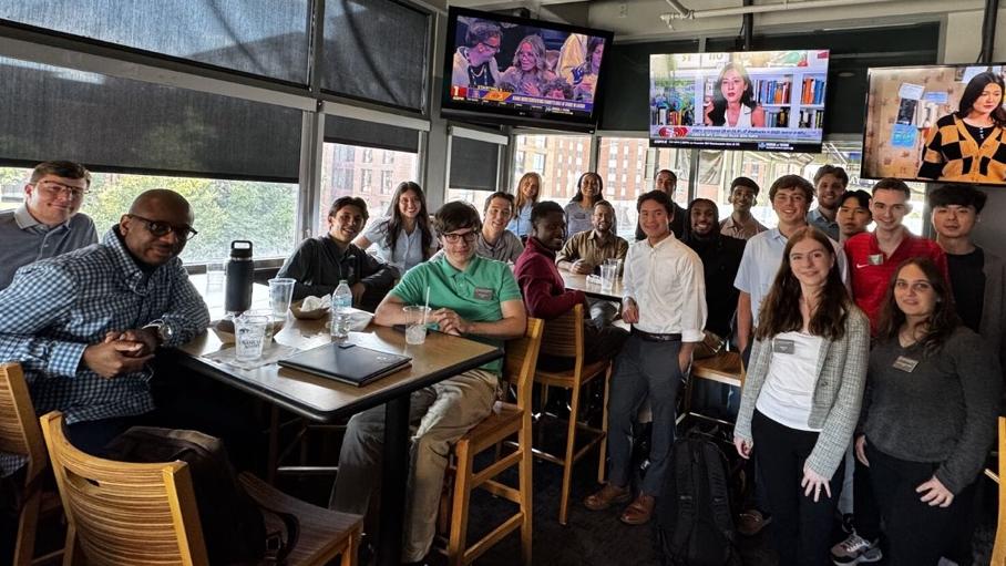 SMF cohort at Buffalo Wild Wings.