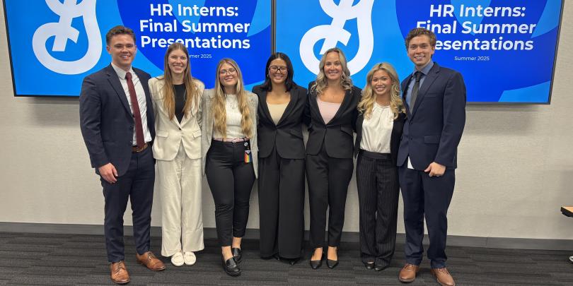 2025 GMI HRBA Interns before the Final Presentation