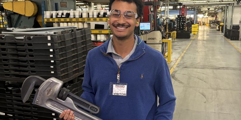 Exploring Ridgid production plant