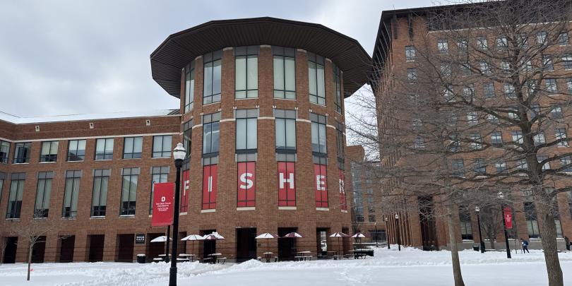 Winter Fisher Courtyard