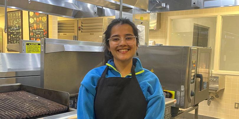 Rashi Sharma in the Ohio Union