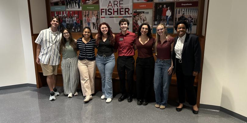 Cohort picture of students 