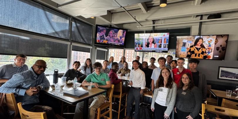 SMF cohort at Buffalo Wild Wings.