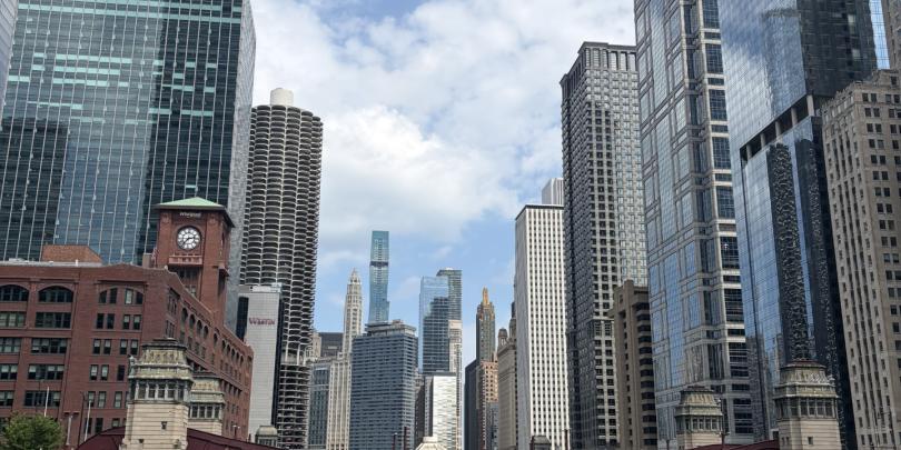Chicago river walk