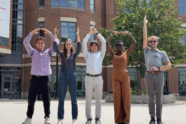 My Core Team and I during one of our Pre-Term Exercises