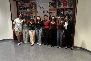 Cohort picture of students 