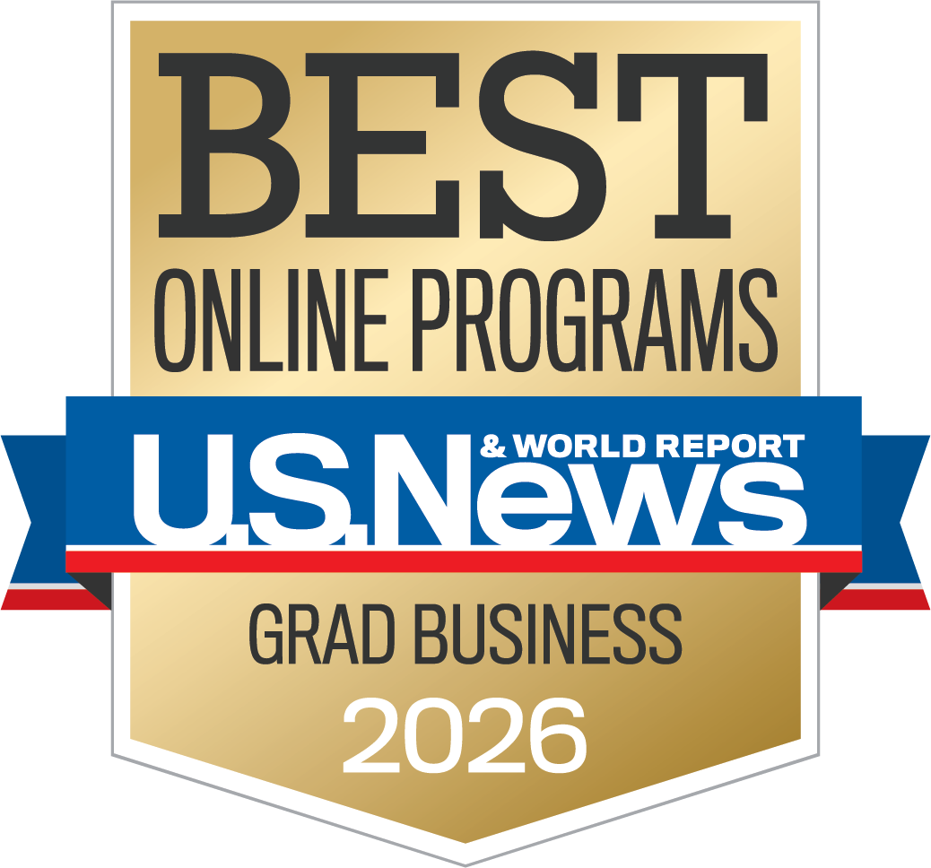 U.S. News & World Report Best Online Programs - Grad Business 2026 Badge