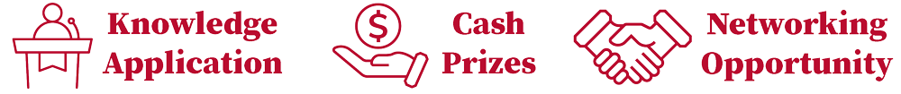knowledge application, cash prizes, networking opportunity