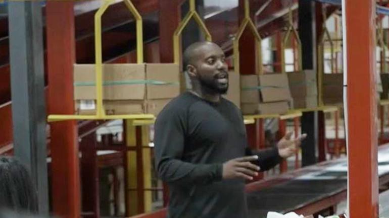 A supply chain lecture in the field