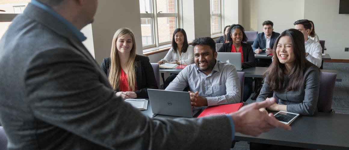 Students in classroom