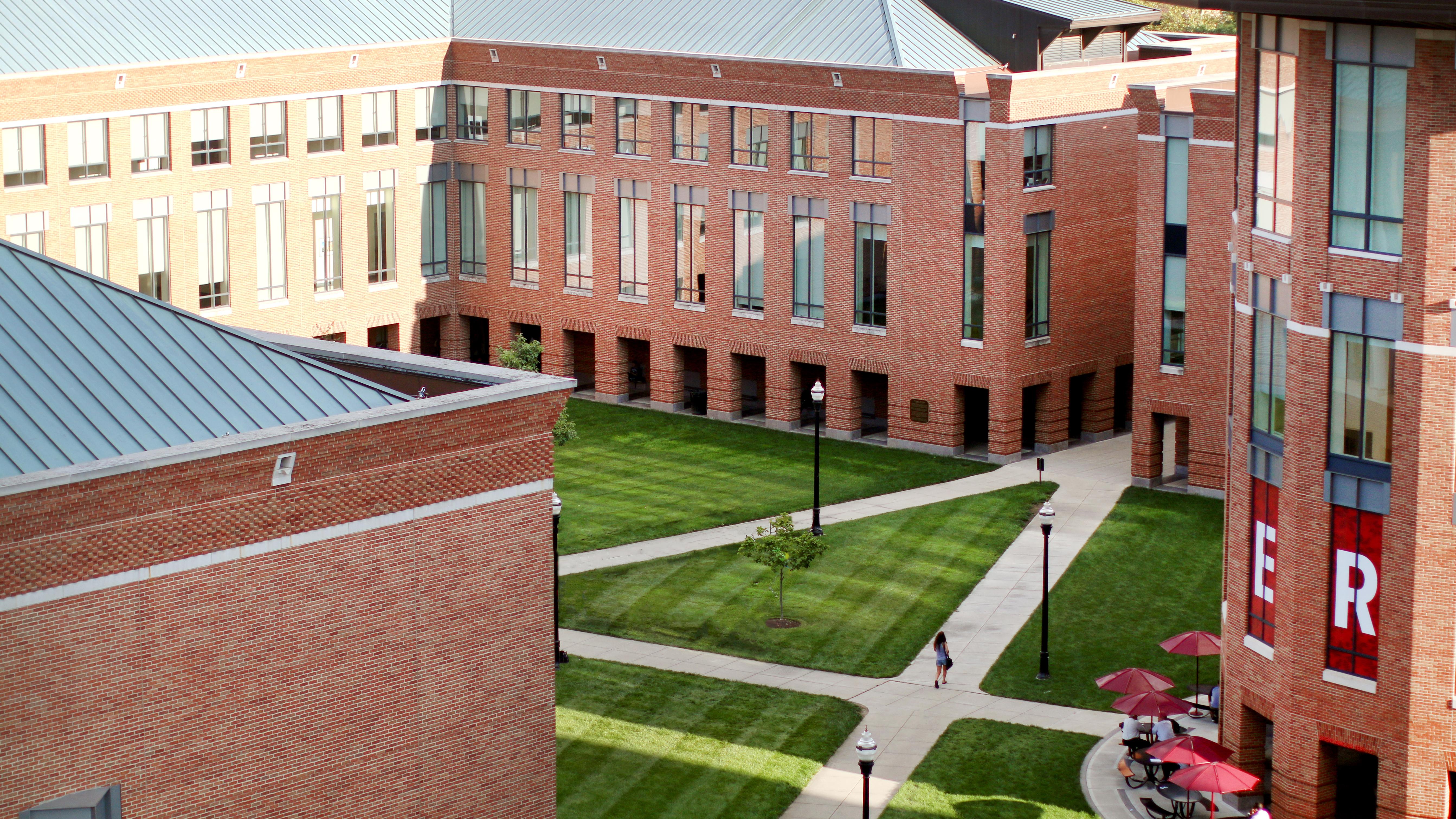 A view of the Fisher quad from above
