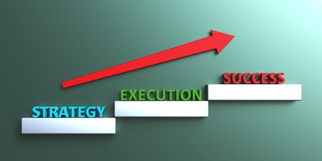 strategy and execution flow chart