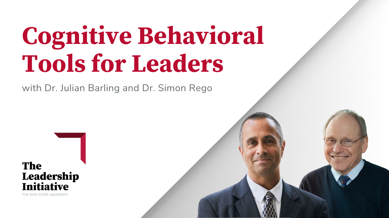 Julian Barling and Simon Rego