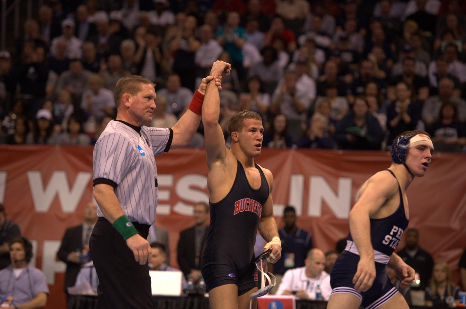 Stieber Logan in the NCAA competition