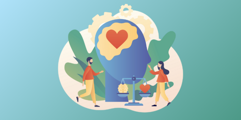 2 coworkers practicing emotional intelligence