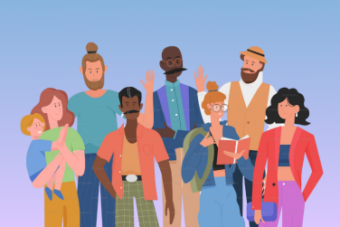 diverse group of people